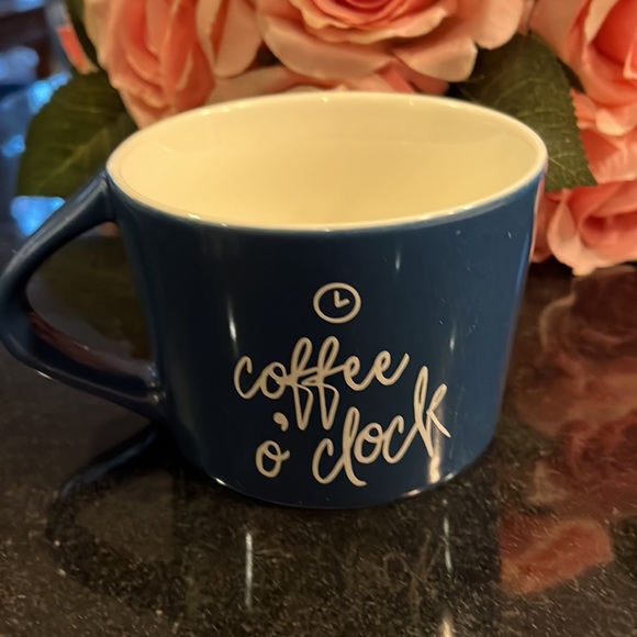 Coffee Mug - Porcelain - "coffee o'clock" - Picture 5 of 7